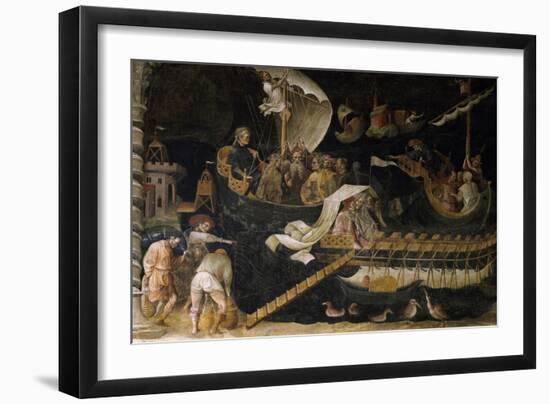 Journey of Magi, Circa 1410-Giovanni Da Modena-Framed Giclee Print