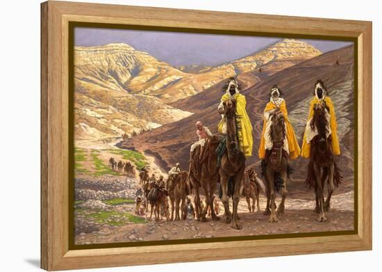 Journey of the Magi, C.1894-James Jacques Joseph Tissot-Framed Premier Image Canvas