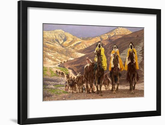 Journey of the Magi, C.1894-James Jacques Joseph Tissot-Framed Giclee Print