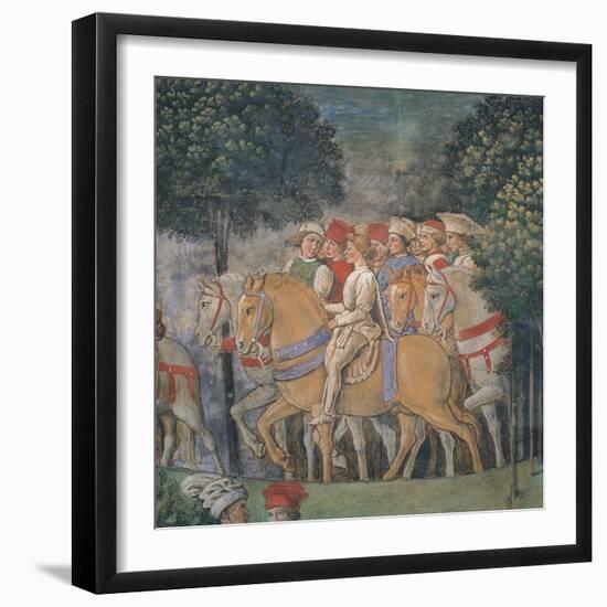 Journey of the Magi-Benozzo Gozzoli-Framed Art Print