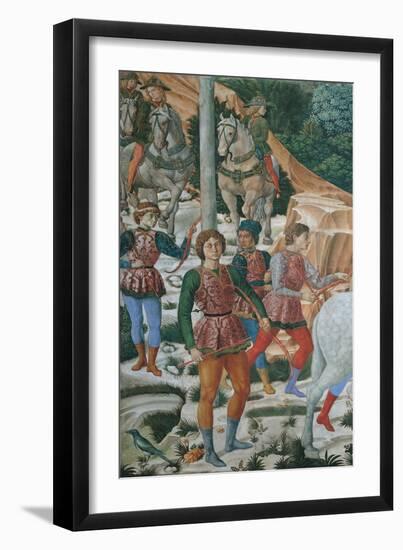 Journey of the Magi-Benozzo Gozzoli-Framed Art Print