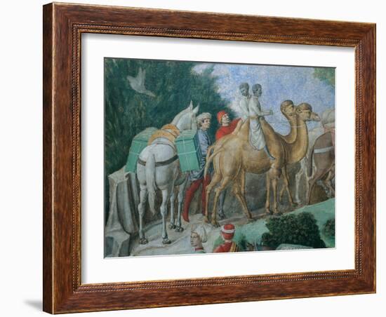 Journey of the Magi-Benozzo Gozzoli-Framed Art Print