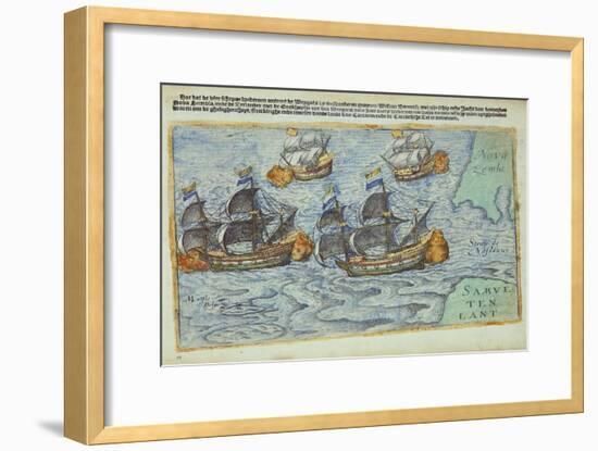 Journey of William Barents or Willem Barentsz-null-Framed Giclee Print