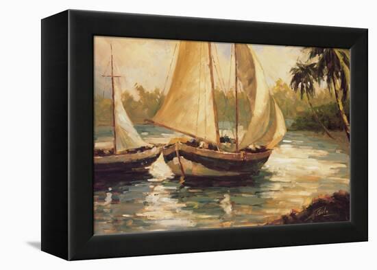 Journey's End II-Enrique Bolo-Framed Stretched Canvas