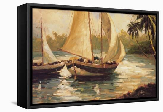 Journey's End II-Enrique Bolo-Framed Stretched Canvas