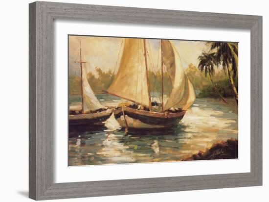 Journey's End II-Enrique Bolo-Framed Art Print