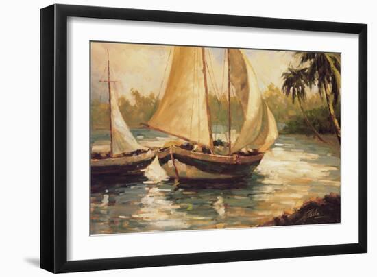 Journey's End II-Enrique Bolo-Framed Art Print