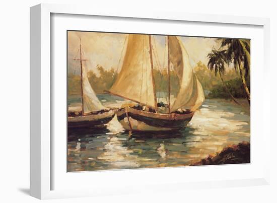 Journey's End II-Enrique Bolo-Framed Art Print