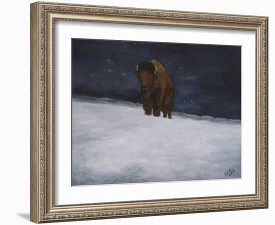 Journey Through the Snow II-Kathy Winkler-Framed Art Print