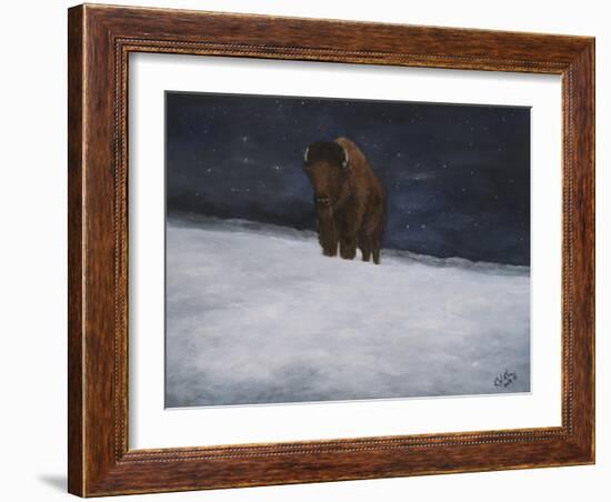 Journey Through the Snow II-Kathy Winkler-Framed Art Print