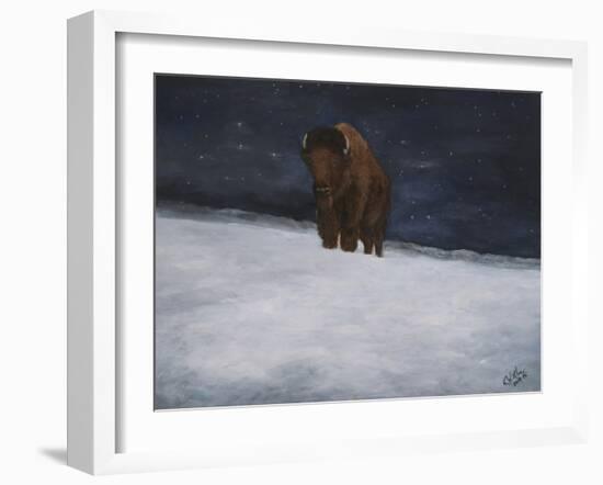 Journey Through the Snow II-Kathy Winkler-Framed Art Print