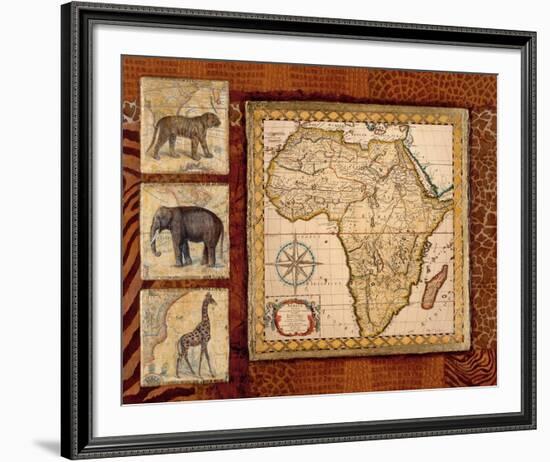 Journey to Africa I-null-Framed Art Print