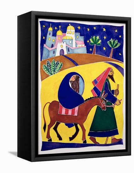 Journey to Bethlehem-Cathy Baxter-Framed Premier Image Canvas