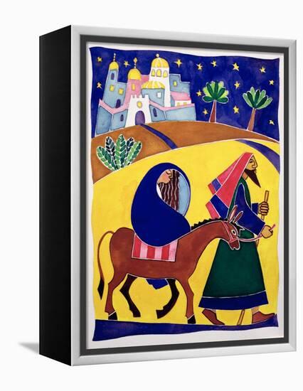Journey to Bethlehem-Cathy Baxter-Framed Premier Image Canvas