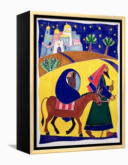 Journey to Bethlehem-Cathy Baxter-Framed Premier Image Canvas