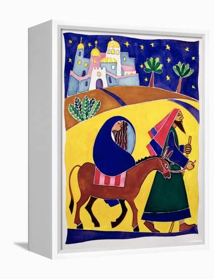 Journey to Bethlehem-Cathy Baxter-Framed Premier Image Canvas