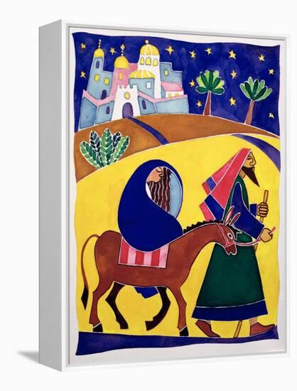 Journey to Bethlehem-Cathy Baxter-Framed Premier Image Canvas