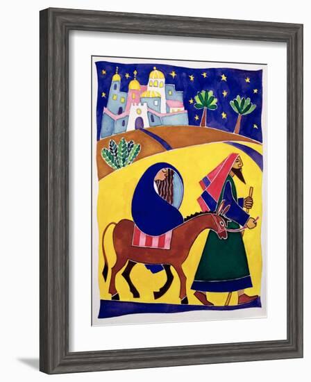 Journey to Bethlehem-Cathy Baxter-Framed Giclee Print