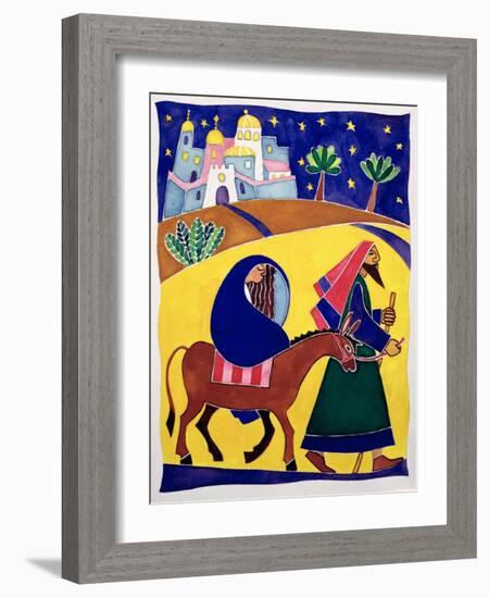 Journey to Bethlehem-Cathy Baxter-Framed Giclee Print