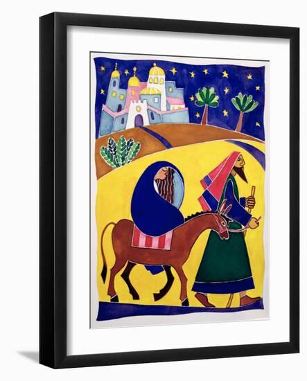Journey to Bethlehem-Cathy Baxter-Framed Giclee Print