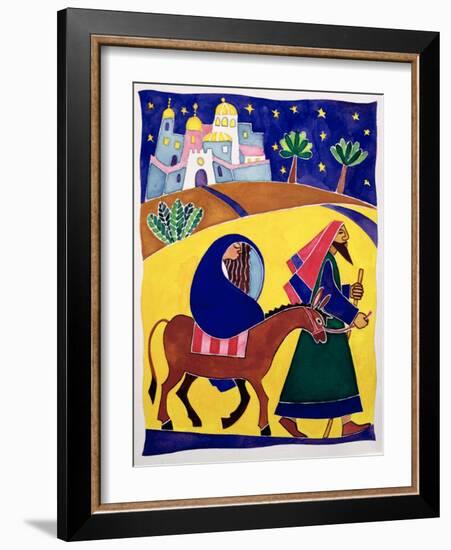 Journey to Bethlehem-Cathy Baxter-Framed Giclee Print