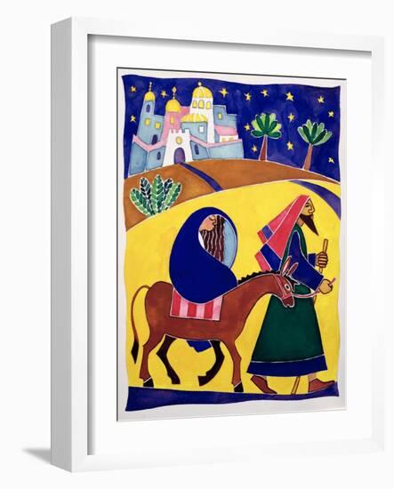 Journey to Bethlehem-Cathy Baxter-Framed Giclee Print