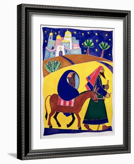 Journey to Bethlehem-Cathy Baxter-Framed Giclee Print