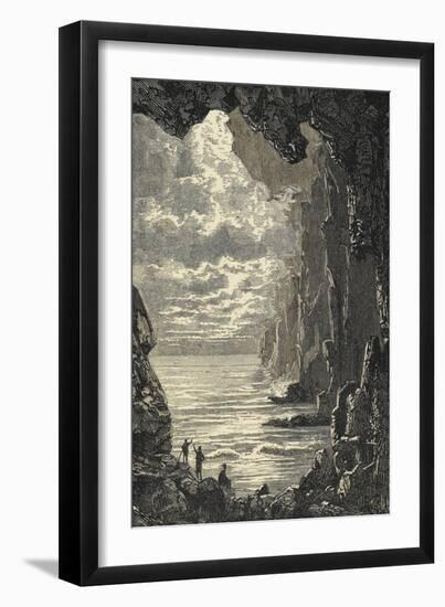 Journey To the Centre Of the Earth-null-Framed Giclee Print