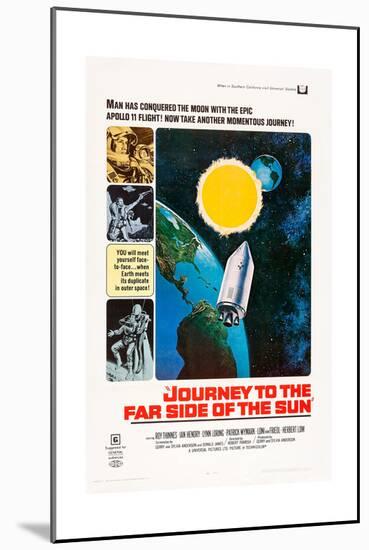 JOURNEY TO THE FAR SIDE OF THE SUN, US poster, 1969-null-Mounted Premium Giclee Print