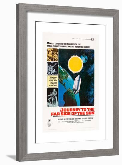 JOURNEY TO THE FAR SIDE OF THE SUN, US poster, 1969-null-Framed Art Print