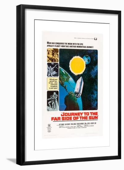 JOURNEY TO THE FAR SIDE OF THE SUN, US poster, 1969-null-Framed Art Print