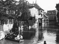 Boating on the River Gera at Erfurt, Thiringia, circa 1910-Jousset-Giclee Print