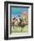 Joust-Pat Nicolle-Framed Giclee Print