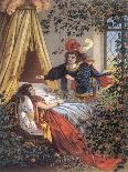 Sleeping Beauty: The Prince Approaches the Enchanted Castle-Jouvet-Framed Giclee Print