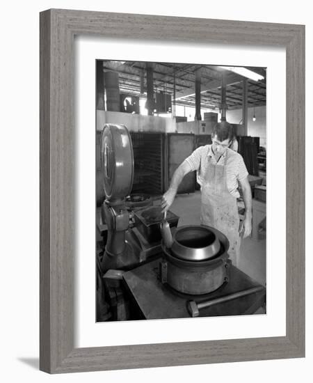 Jowitt and Rogers Factory, Philadelphia, Pennsylvania, Usa, 1963-Michael Walters-Framed Photographic Print