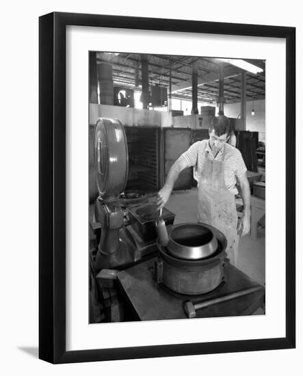 Jowitt and Rogers Factory, Philadelphia, Pennsylvania, Usa, 1963-Michael Walters-Framed Photographic Print