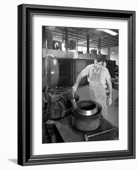 Jowitt and Rogers Factory, Philadelphia, Pennsylvania, Usa, 1963-Michael Walters-Framed Photographic Print