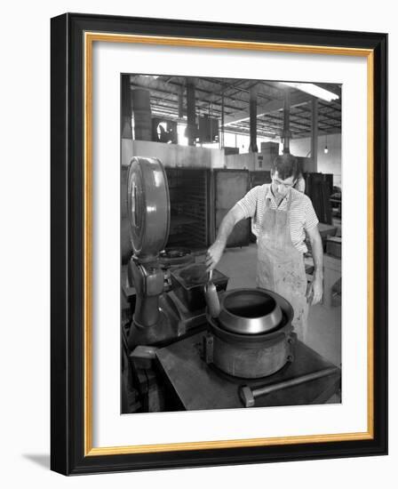 Jowitt and Rogers Factory, Philadelphia, Pennsylvania, Usa, 1963-Michael Walters-Framed Photographic Print