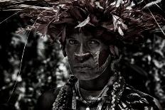 A Boy of the Karo Tribe. Omo Valley (Ethiopia)-Joxe Inazio Kuesta-Framed Premier Image Canvas