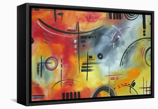 Joy and Happiness-Megan Aroon Duncanson-Framed Stretched Canvas