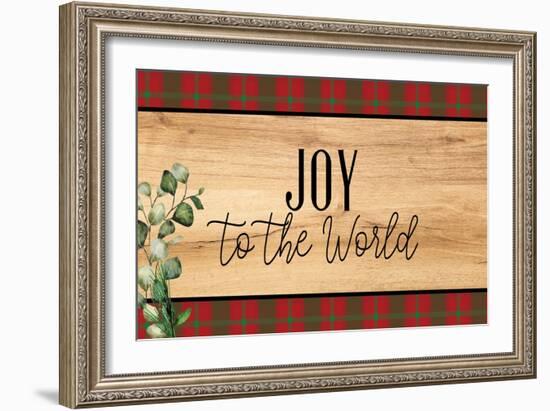 Joy Christmas-Kim Allen-Framed Art Print