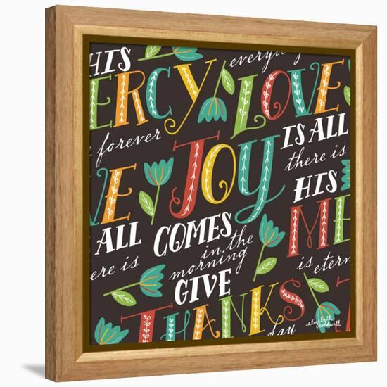 Joy Comes in the Morning-Elizabeth Caldwell-Framed Premier Image Canvas