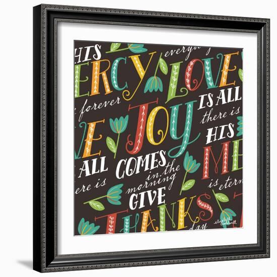 Joy Comes in the Morning-Elizabeth Caldwell-Framed Giclee Print