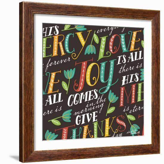 Joy Comes in the Morning-Elizabeth Caldwell-Framed Giclee Print