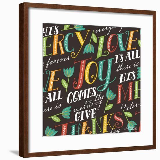 Joy Comes in the Morning-Elizabeth Caldwell-Framed Giclee Print