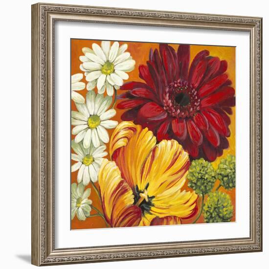 Joy Flowers-Jenaya Jackson-Framed Art Print