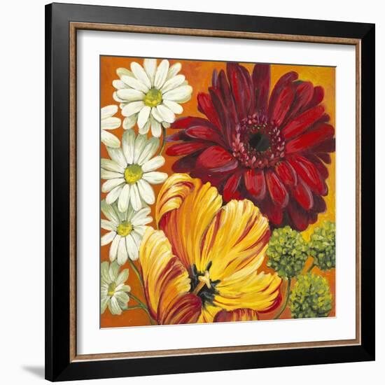 Joy Flowers-Jenaya Jackson-Framed Art Print