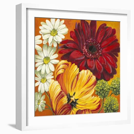 Joy Flowers-Jenaya Jackson-Framed Art Print