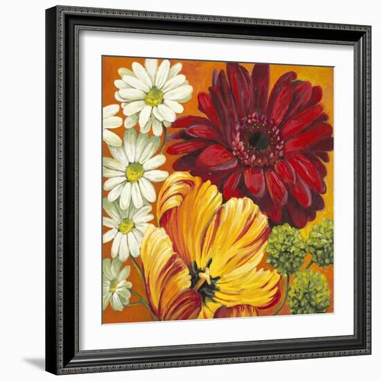 Joy Flowers-Jenaya Jackson-Framed Art Print