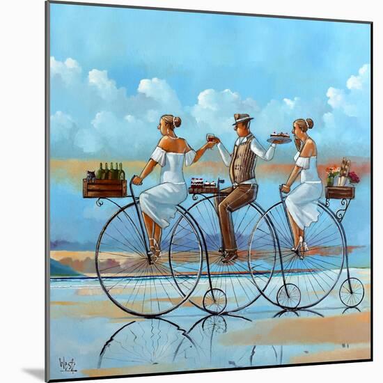 Joy Ride IV-Ronald West-Mounted Art Print